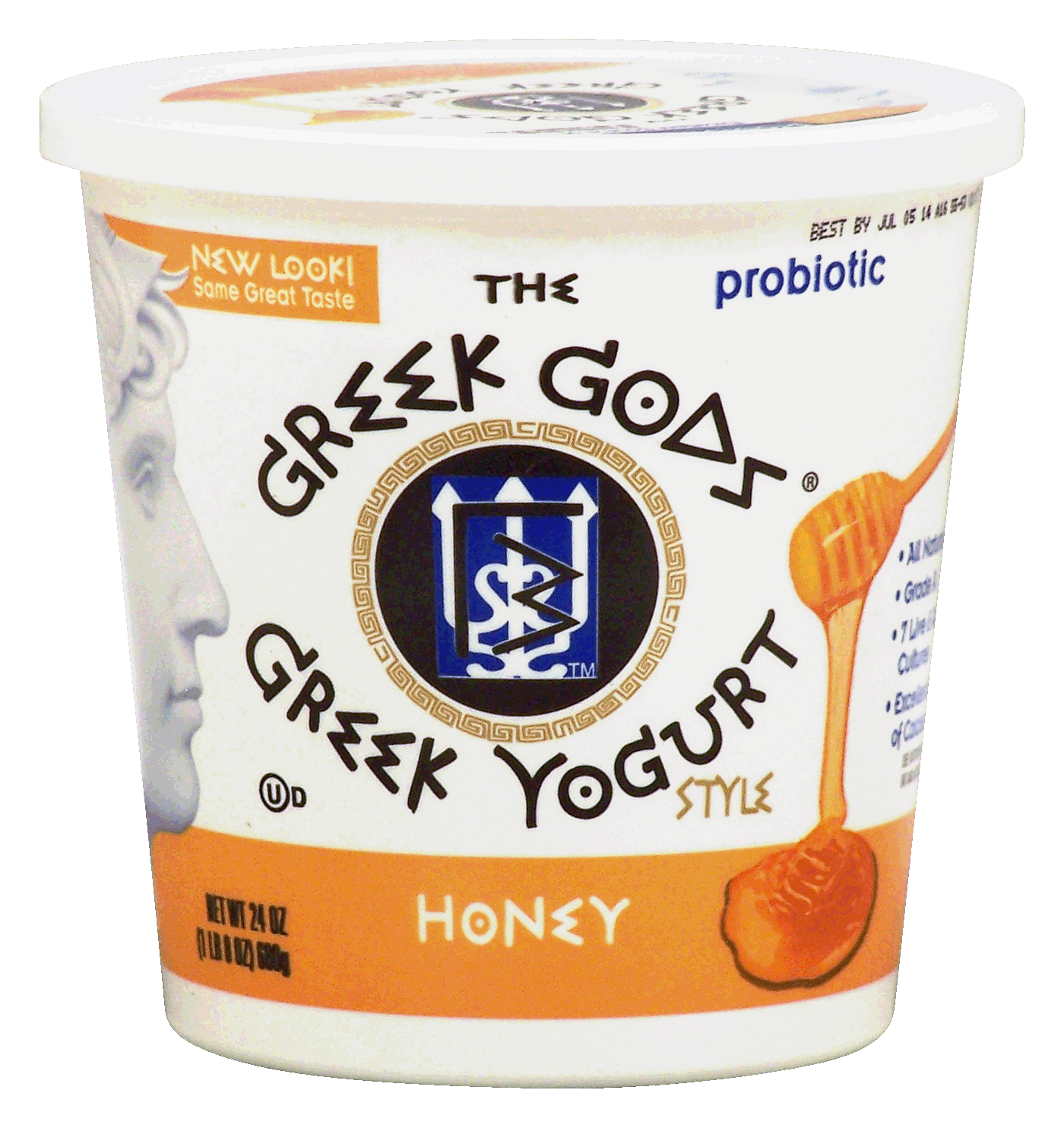 The Greek Gods  honey flavored greek yogurt, probiotic Full-Size Picture